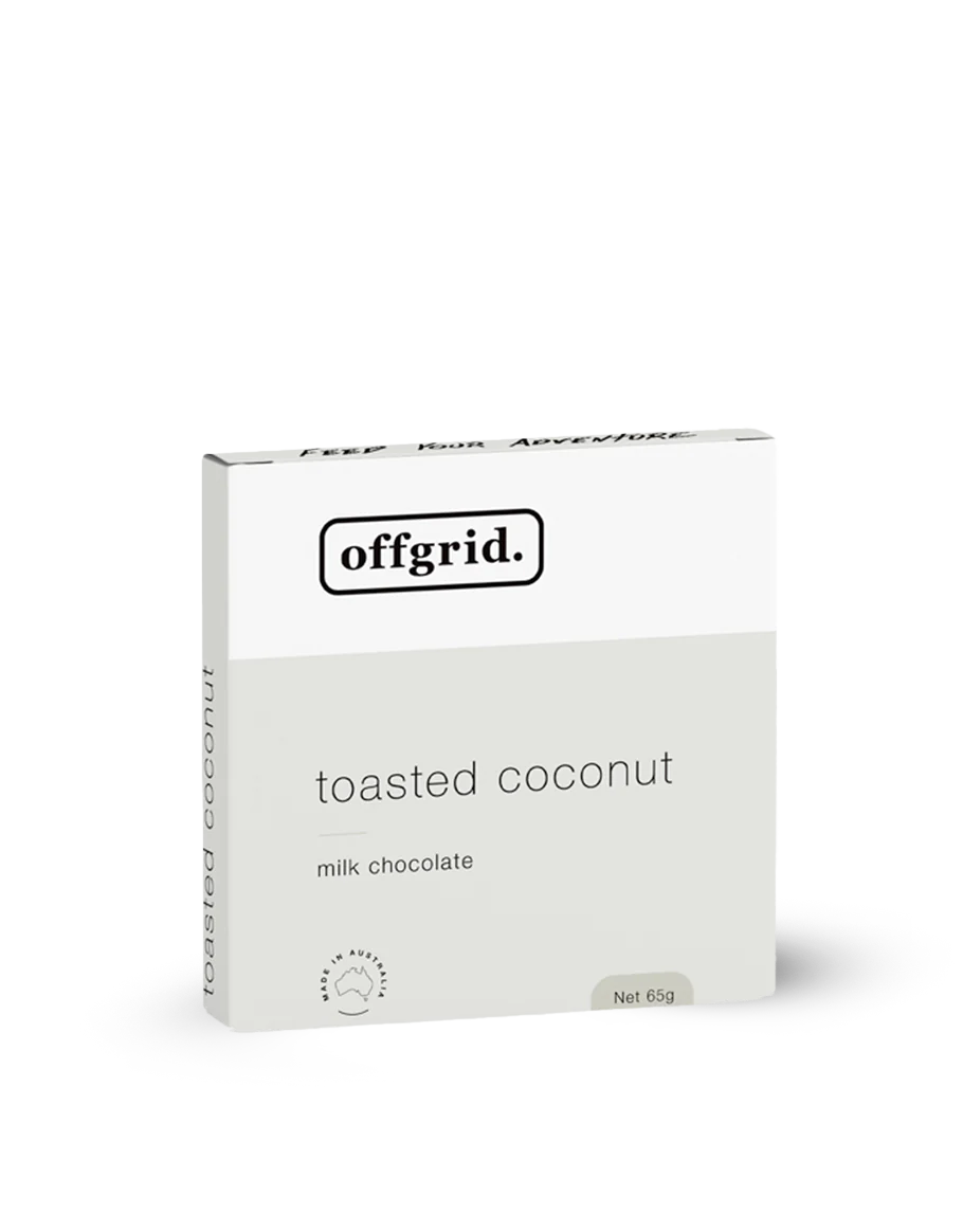 Offgrid Milk Chocolate - Toasted Coconut